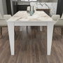 Hanah Home Mesa de Comedor Bud - Blanco